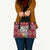 Cat Be Kind Christmas Leather Bag Xmas Holiday Patterns - Wonder Print Shop