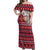 Cat Be Kind Christmas Off Shoulder Maxi Dress Xmas Holiday Patterns - Wonder Print Shop