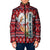 Cat Be Kind Christmas Padded Jacket Xmas Holiday Patterns - Wonder Print Shop