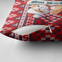 Cat Be Kind Christmas Pillow Cover Xmas Holiday Patterns - Wonder Print Shop