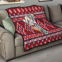 Cat Be Kind Christmas Quilt Xmas Holiday Patterns - Wonder Print Shop