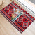 Cat Be Kind Christmas Rubber Doormat Xmas Holiday Patterns - Wonder Print Shop