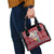 Cat Be Kind Christmas Shoulder Handbag Xmas Holiday Patterns - Wonder Print Shop