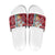 Cat Be Kind Christmas Slide Sandals Xmas Holiday Patterns - Wonder Print Shop