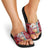 Cat Be Kind Christmas Slide Sandals Xmas Holiday Patterns - Wonder Print Shop