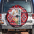 Cat Be Kind Christmas Spare Tire Cover Xmas Holiday Patterns - Wonder Print Shop