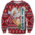 Cat Be Kind Christmas Sweatshirt Xmas Holiday Patterns - Wonder Print Shop