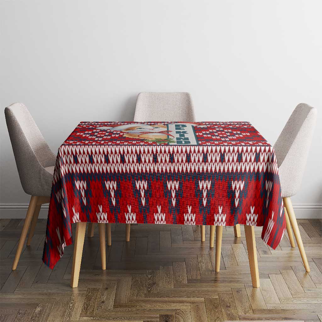 Cat Be Kind Christmas Tablecloth Xmas Holiday Patterns - Wonder Print Shop