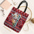 Cat Be Kind Christmas Tote Bag Xmas Holiday Patterns - Wonder Print Shop