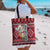 Cat Be Kind Christmas Tote Bag Xmas Holiday Patterns - Wonder Print Shop