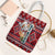 Cat Be Kind Christmas Tote Bag Xmas Holiday Patterns - Wonder Print Shop