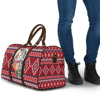 Cat Be Kind Christmas Travel Bag Xmas Holiday Patterns - Wonder Print Shop