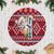 Cat Be Kind Christmas Tree Skirt Xmas Holiday Patterns - Wonder Print Shop