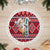 Cat Be Kind Christmas Tree Skirt Xmas Holiday Patterns - Wonder Print Shop