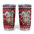 Cat Be Kind Christmas Tumbler Cup Xmas Holiday Patterns - Wonder Print Shop