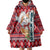 Cat Be Kind Christmas Wearable Blanket Hoodie Xmas Holiday Patterns - Wonder Print Shop