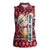 Cat Be Kind Christmas Women Sleeveless Polo Shirt Xmas Holiday Patterns - Wonder Print Shop