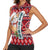 Cat Be Kind Christmas Women Sleeveless Polo Shirt Xmas Holiday Patterns - Wonder Print Shop