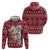 Cat Be Kind Christmas Zip Hoodie Xmas Holiday Patterns - Wonder Print Shop