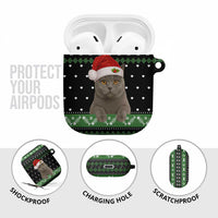 Cat Be Nice Christmas AirPods Case Xmas Holiday Patterns - Wonder Print Shop
