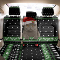Cat Be Nice Christmas Back Car Seat Cover Xmas Holiday Patterns - Wonder Print Shop