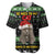 Cat Be Nice Christmas Baseball Jersey Xmas Holiday Patterns - Wonder Print Shop