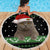 Cat Be Nice Christmas Beach Blanket Xmas Holiday Patterns - Wonder Print Shop