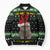 Cat Be Nice Christmas Bomber Puffer Jacket Xmas Holiday Patterns - Wonder Print Shop