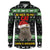 Cat Be Nice Christmas Button Sweatshirt Xmas Holiday Patterns - Wonder Print Shop