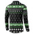 Cat Be Nice Christmas Button Sweatshirt Xmas Holiday Patterns - Wonder Print Shop