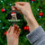 Cat Be Nice Christmas Ceramic Ornament Xmas Holiday Patterns - Wonder Print Shop