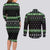 Cat Be Nice Christmas Couples Matching Long Sleeve Bodycon Dress and Long Sleeve Button Shirt Xmas Holiday Patterns - Wonder Print Shop