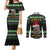 Cat Be Nice Christmas Couples Matching Mermaid Dress and Long Sleeve Button Shirt Xmas Holiday Patterns - Wonder Print Shop