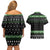 Cat Be Nice Christmas Couples Matching Off Shoulder Short Dress and Hawaiian Shirt Xmas Holiday Patterns - Wonder Print Shop