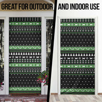 Cat Be Nice Christmas Door Cover Xmas Holiday Patterns - Wonder Print Shop