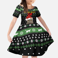 Cat Be Nice Christmas Family Matching Long Sleeve Bodycon Dress and Hawaiian Shirt Xmas Holiday Patterns - Wonder Print Shop