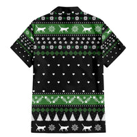 Cat Be Nice Christmas Family Matching Mermaid Dress and Hawaiian Shirt Xmas Holiday Patterns - Wonder Print Shop