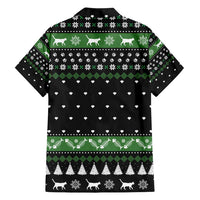Cat Be Nice Christmas Family Matching Short Sleeve Bodycon Dress and Hawaiian Shirt Xmas Holiday Patterns - Wonder Print Shop