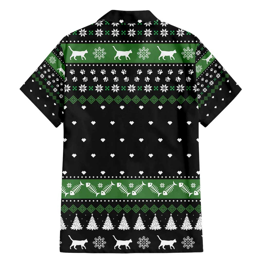 Cat Be Nice Christmas Family Matching Summer Maxi Dress and Hawaiian Shirt Xmas Holiday Patterns - Wonder Print Shop