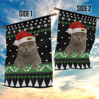 Cat Be Nice Christmas Garden Flag Xmas Holiday Patterns - Wonder Print Shop