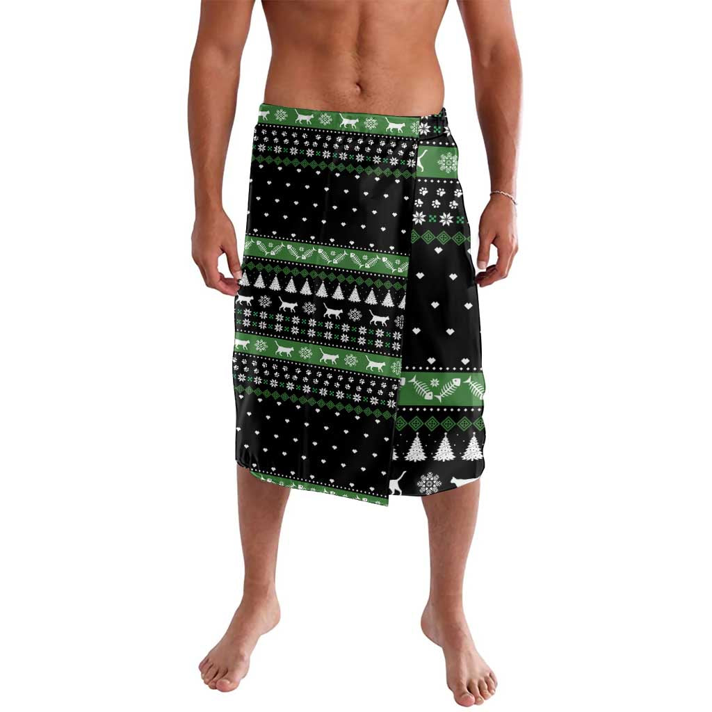 Cat Be Nice Christmas Lavalava Xmas Holiday Patterns - Wonder Print Shop