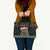 Cat Be Nice Christmas Leather Bag Xmas Holiday Patterns - Wonder Print Shop
