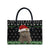 Cat Be Nice Christmas Leather Bag Xmas Holiday Patterns - Wonder Print Shop