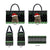 Cat Be Nice Christmas Leather Bag Xmas Holiday Patterns - Wonder Print Shop