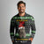 Cat Be Nice Christmas Long Sleeve Polo Shirt Xmas Holiday Patterns - Wonder Print Shop