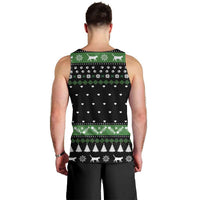 Cat Be Nice Christmas Men Tank Top Xmas Holiday Patterns - Wonder Print Shop