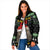 Cat Be Nice Christmas Padded Jacket Xmas Holiday Patterns - Wonder Print Shop