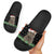 Cat Be Nice Christmas Slide Sandals Xmas Holiday Patterns - Wonder Print Shop