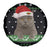 Cat Be Nice Christmas Spare Tire Cover Xmas Holiday Patterns - Wonder Print Shop