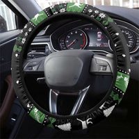 Cat Be Nice Christmas Steering Wheel Cover Xmas Holiday Patterns - Wonder Print Shop